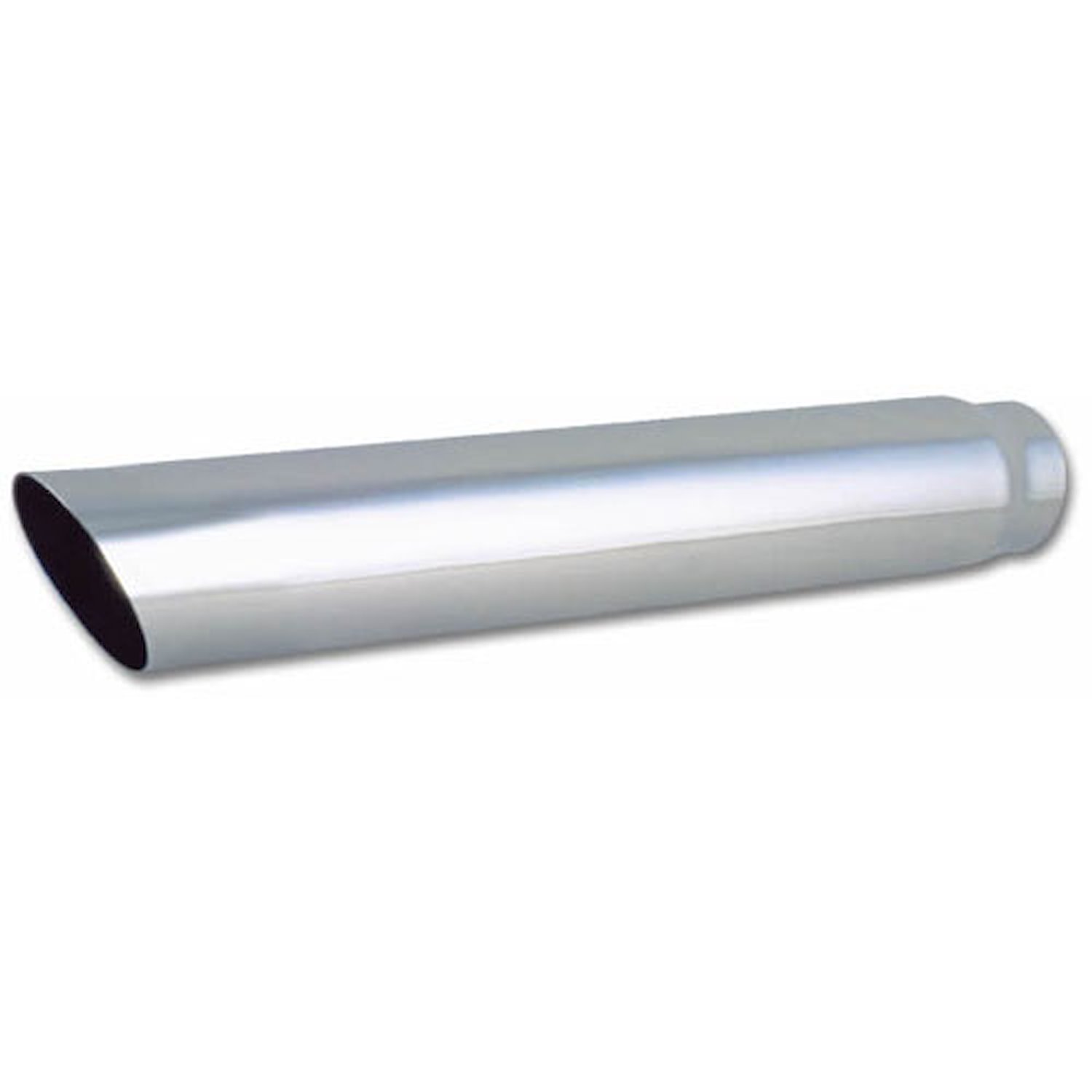 3.5" Round Stainless Steel Exhaust Tip Single Wall