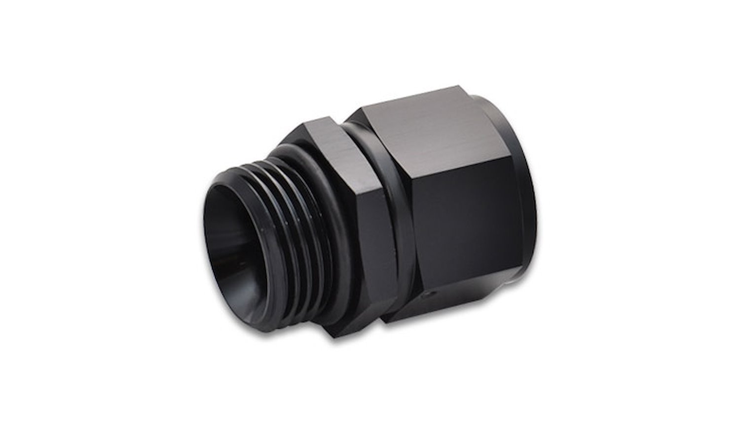-6 AN Female to -10 ORB Straight Adapter Fitting  [Black]