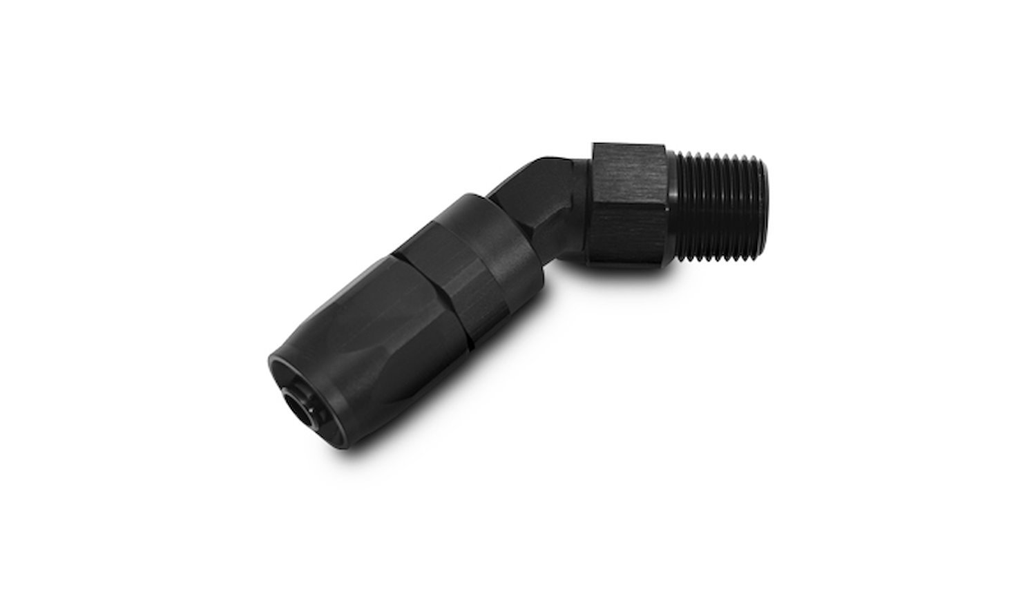 45 Degree Male NPT Hose End Fitting Hose Size -16 AN