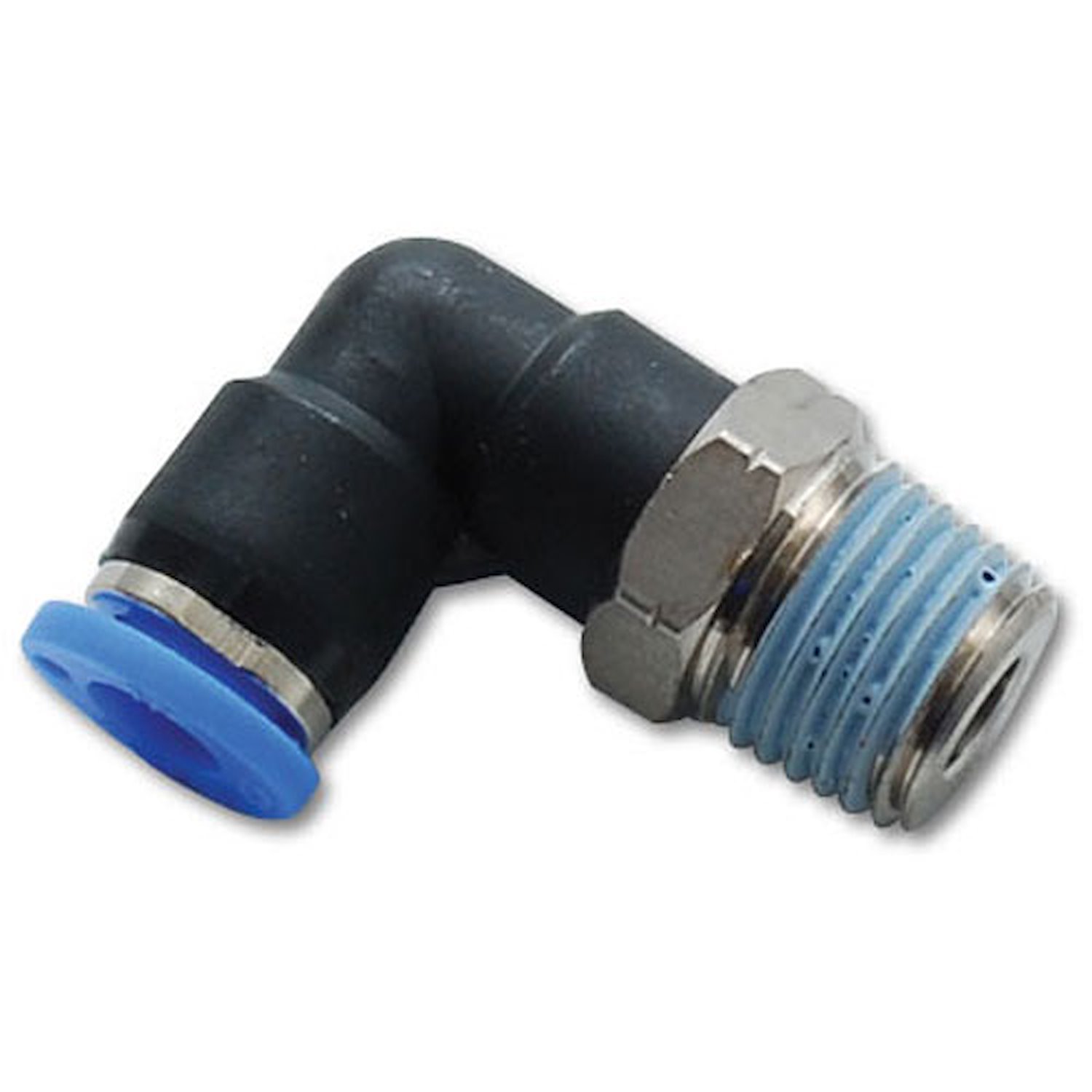 Male 90 Deg Elbow One-Touch Pneumatic Fitting 3/8" NPT Thread