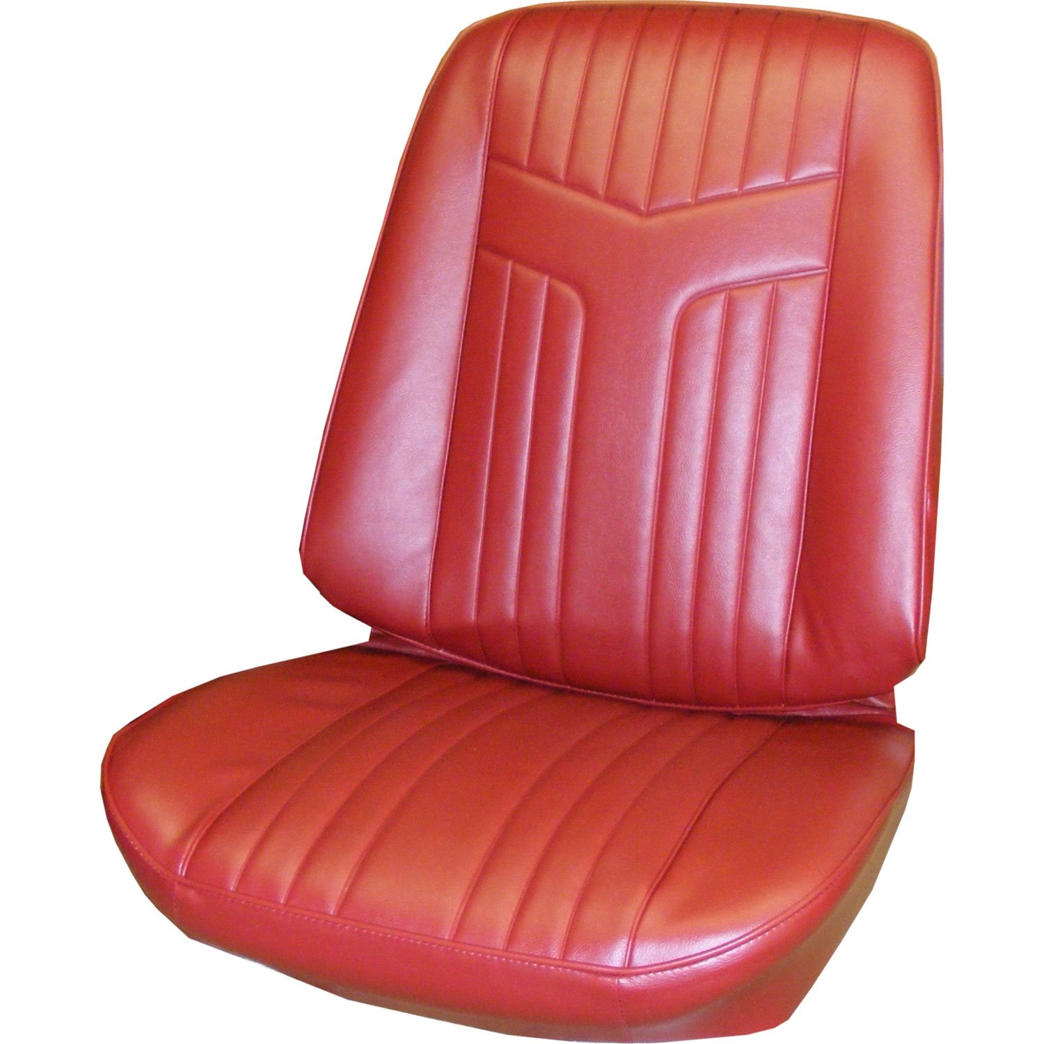 69GS30U 1969 Pontiac GTO Red Front Buckets Seat Covers