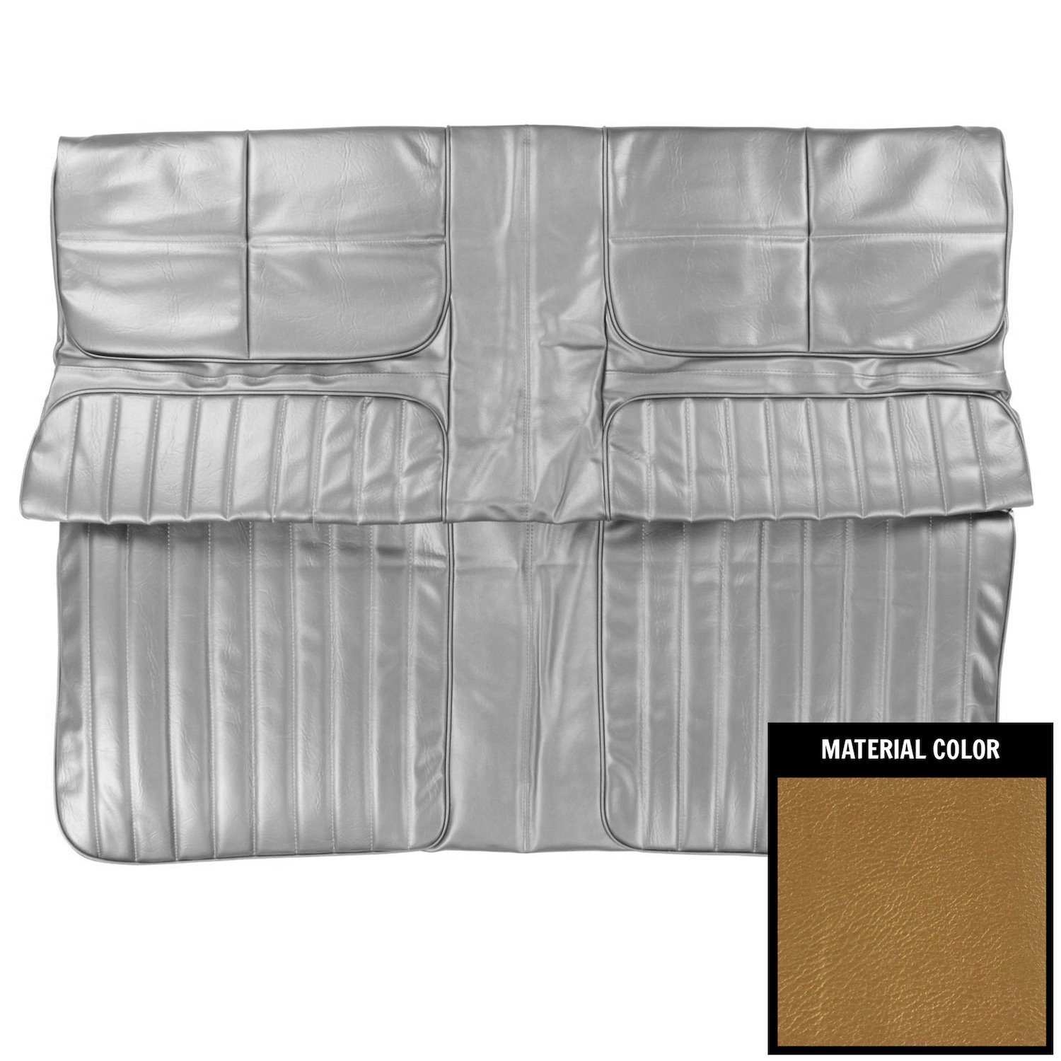 Rear Bench Seat Cover for 1970 Oldsmobile Cutlass Supreme Convertible [Gold]