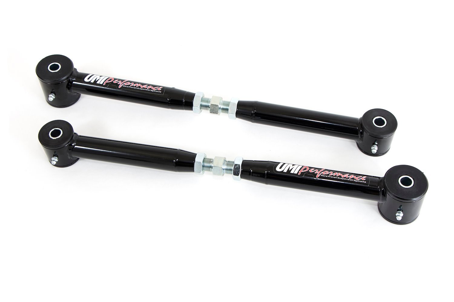 UMI?s on car adjustable control arms are manufactured from mild steel tubing with CNC machined ends