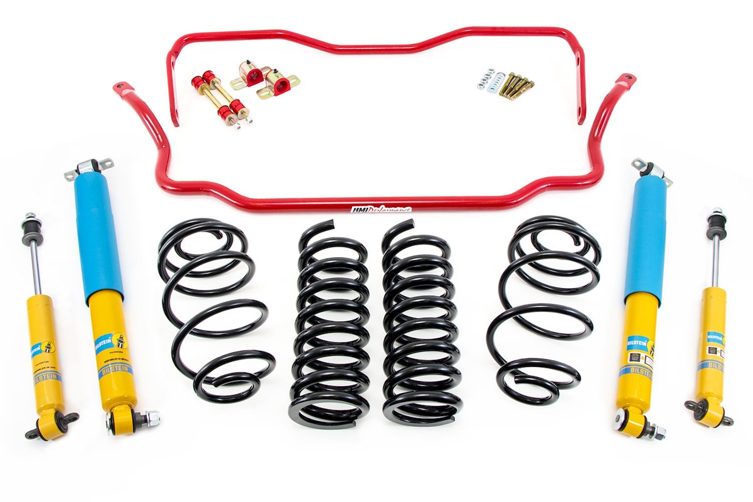 Handling Kit 2 Lowering Stage 1- Red 68-72 GM A-Body