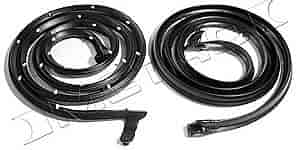 Door Seals with Clips and Molded Ends 1963-64 GM B-Body/C-Body