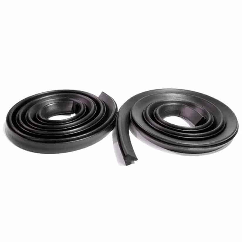 Roof Rail Seals for Hardtop. Made without steel core. Pair. ROOF-RAIL SEAL 57-58 BUICK 4 DOOR HT & W