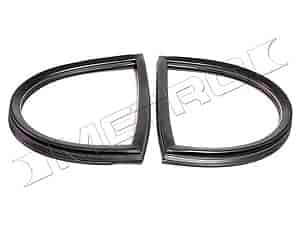 Fixed Rear Quarter Window Seal. Pair. FIXED R.QRTR WD SEAL VOLVO P1800 64 MADE FOR FOREIGN AUTOTECH USES LP 30-L.