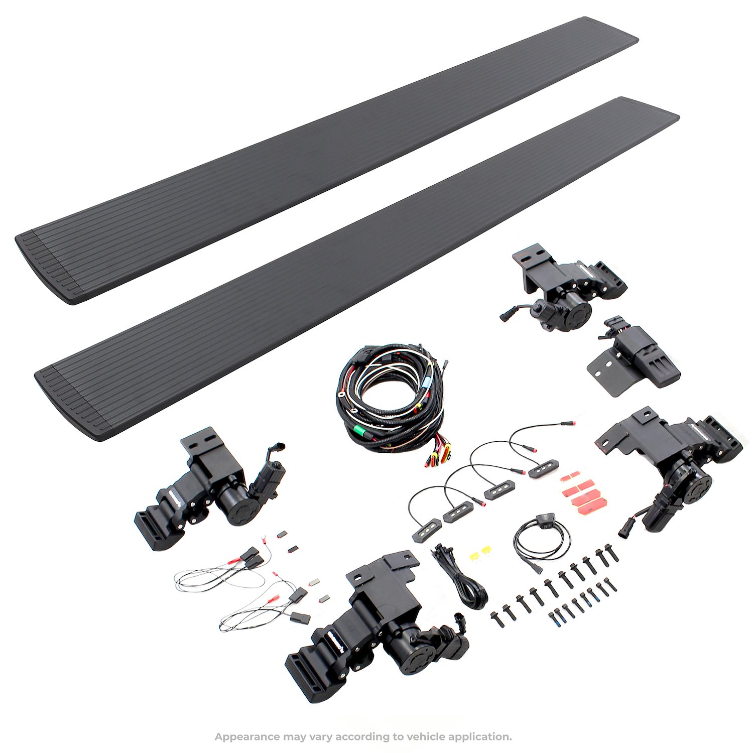 E1 Electric Running Board Kit Fits Select GMC Sierra 3500 HD Double Cab Pickup - Diesel Only