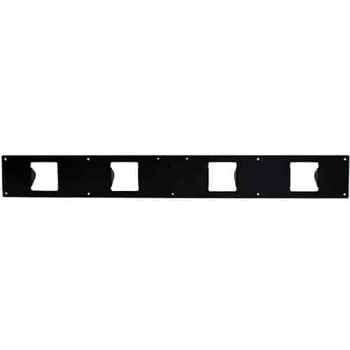 SRM 100 Roof Rack Light Plates- Front Fits Four 3" Rigid D-Series Dually Or Compatible Lights