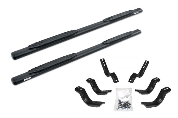 686415552T 6" OE Xtreme Side Steps with Mounting Brackets Kit
