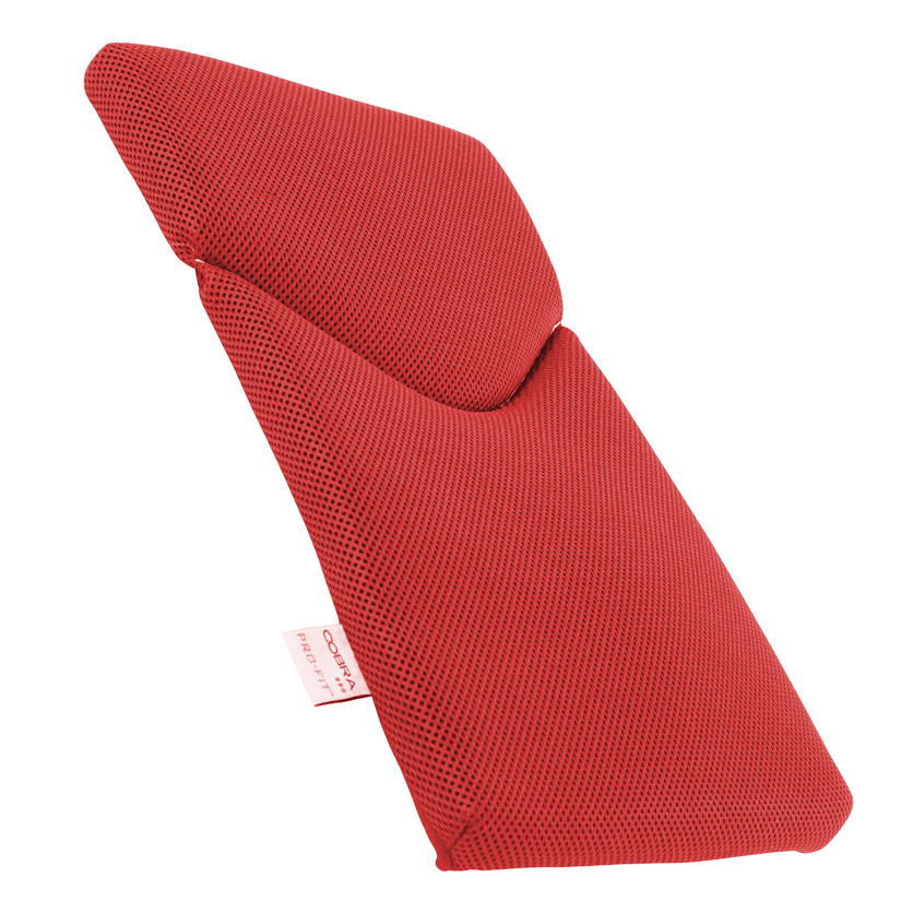 PRO-FIT Low Profile Back Cushion Red
