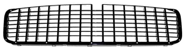 Grille Assembly 1955 Chevy Tri-Five - Gloss Black Powder-Coated Finish