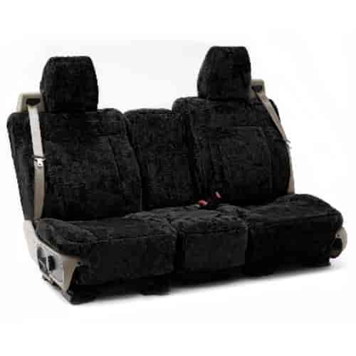Snuggleplush Custom Seat Covers Soft, plush, fur-like fabric provides ride comfort