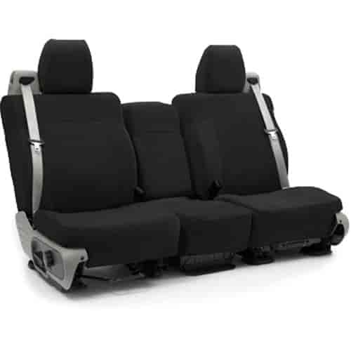 Suede Custom Seat Covers Made from soft perforated polyester for ultimate comfort