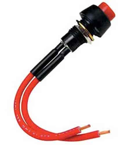Nitrous Push Button Switch Red