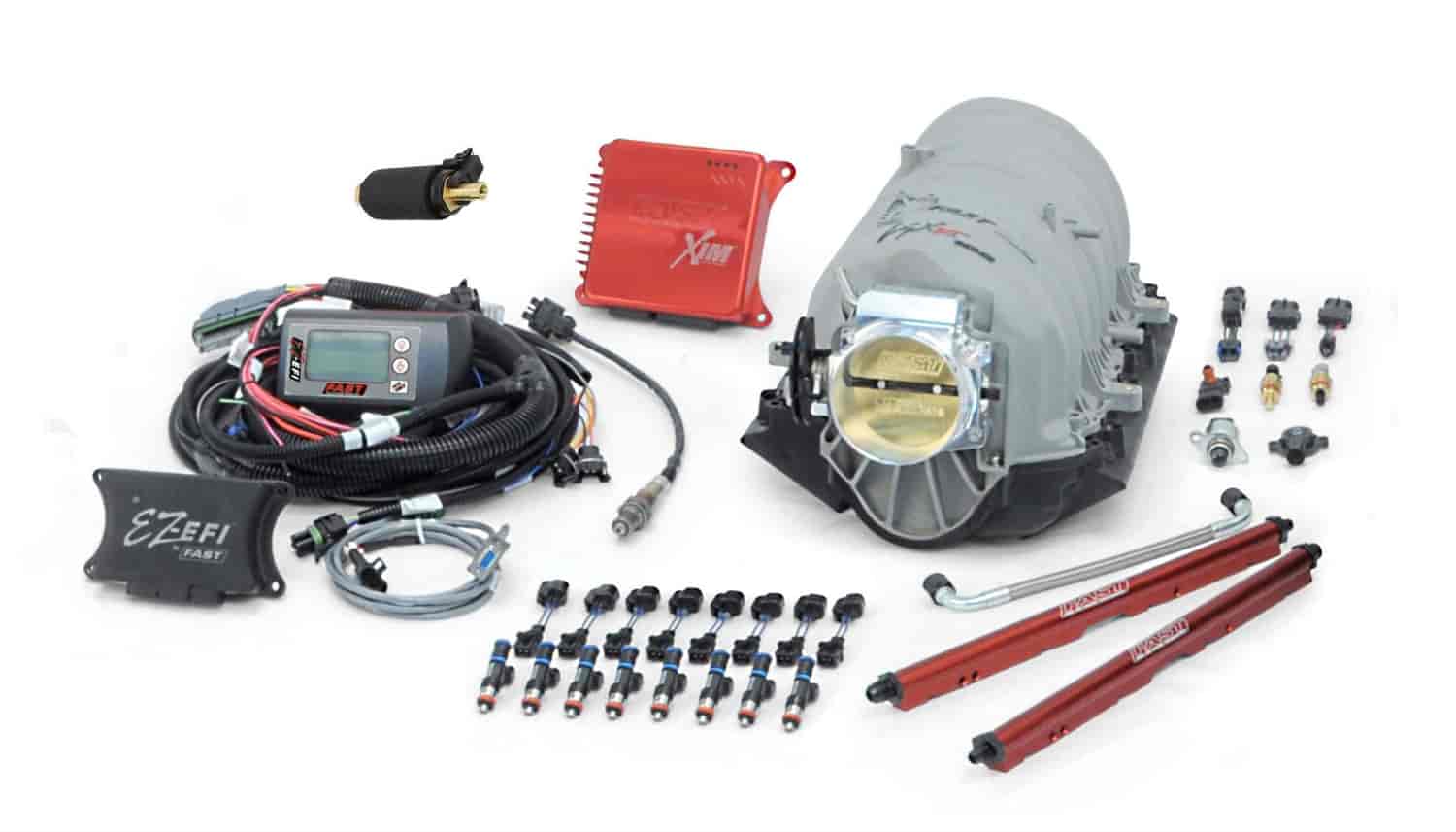 EZ-EFI Engine Kit with LSXRT Intake Manifold Includes Inline Fuel Pump