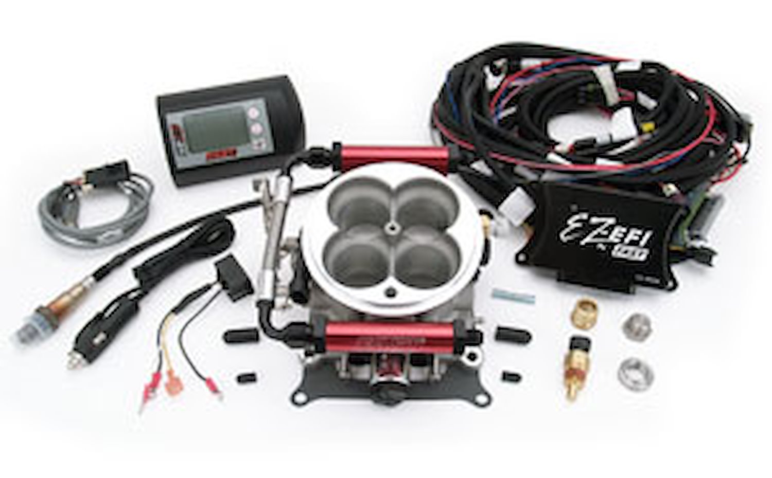 EZ-EFI Self-Tuning Fuel Injection Base Kit Includes: Throttle Body