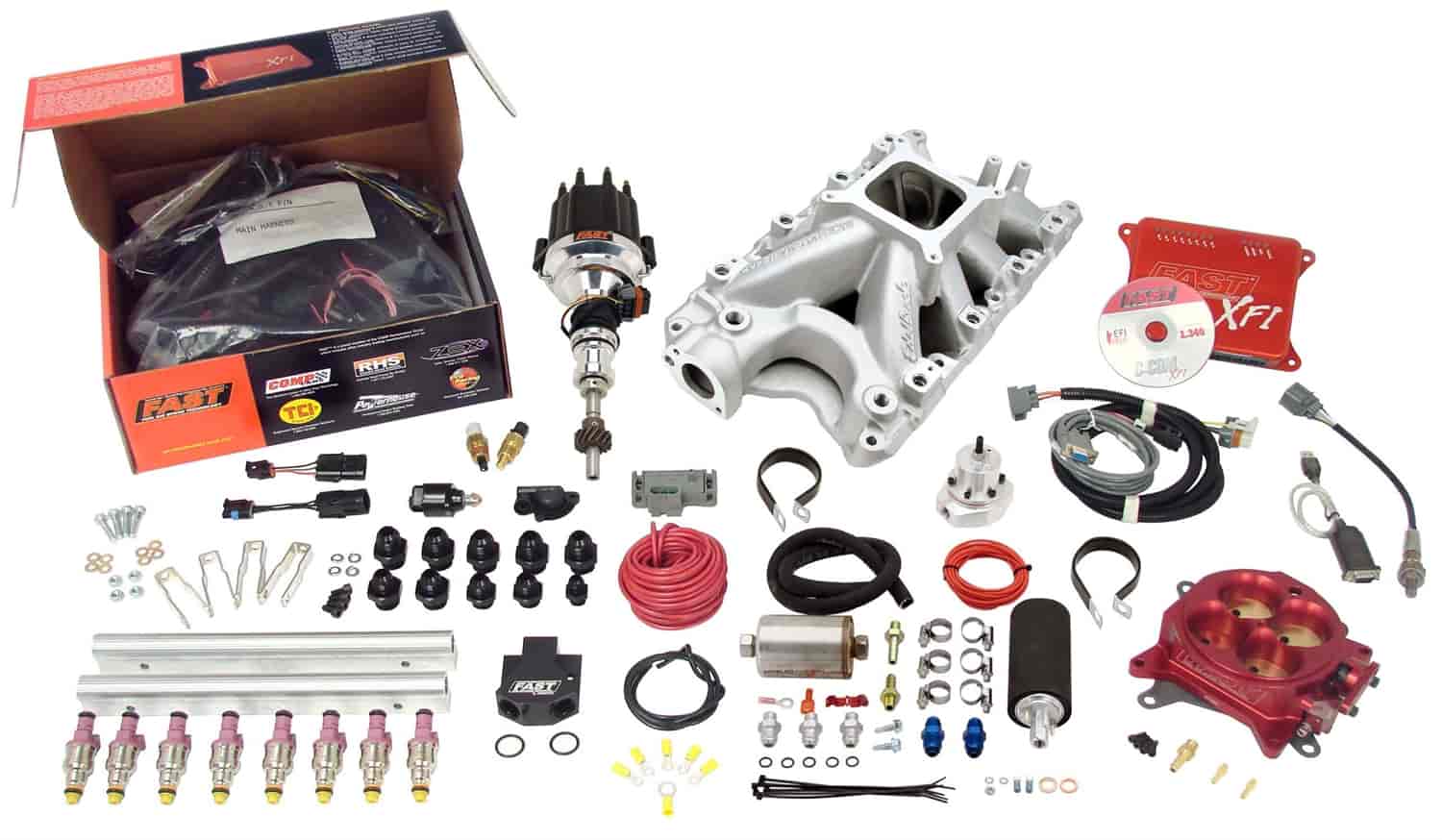 XFI 2.0 Fuel Injection Kit Ford 351 Windsor