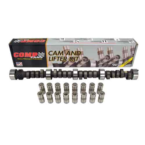 High Energy 252H Hydraulic Flat Tappet Camshaft & Lifter Kit Lift: .425" /.425" Duration: 252°/252° RPM Range: 800-4800