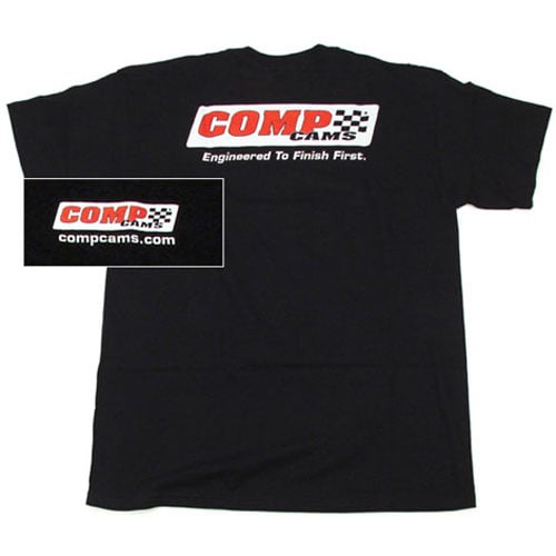 COMP Cams T-Shirt Small Logo on the left front chest