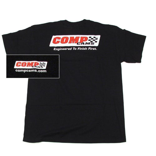 COMP Cams T-Shirt Small Logo on the left front chest
