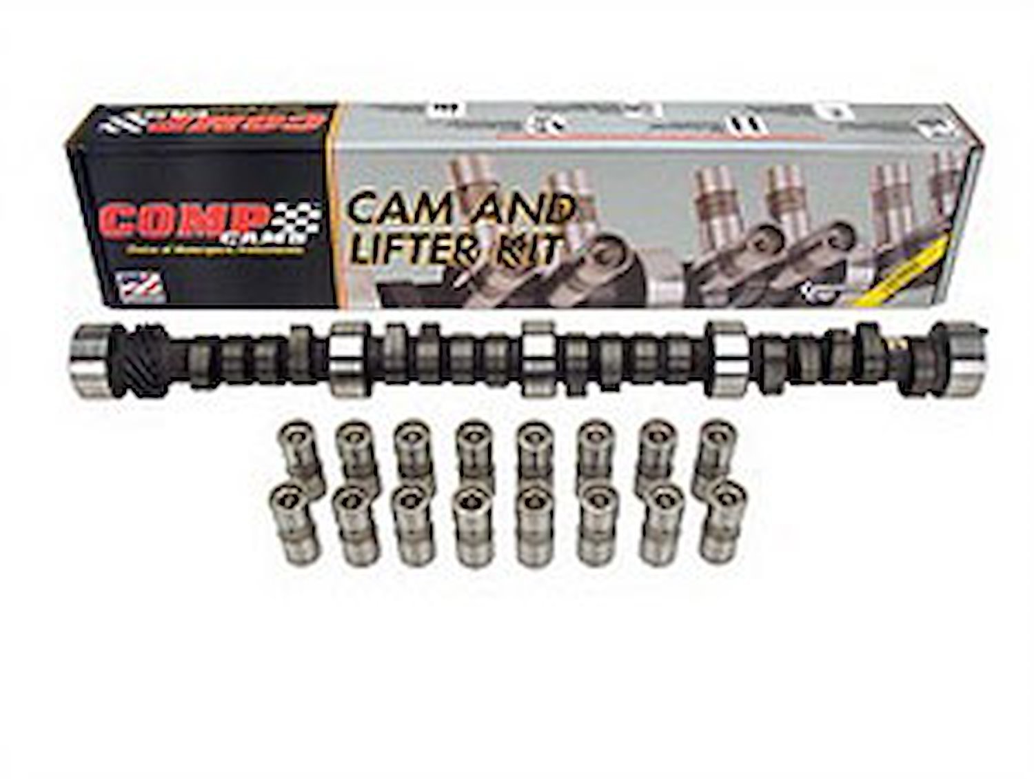 XFI Hydraulic Flat Tappet Camshaft and Lifter Kit Small Block Chevy 262-400ci 1955-98 Lift: .477"/.472" With 1.6 Rockers