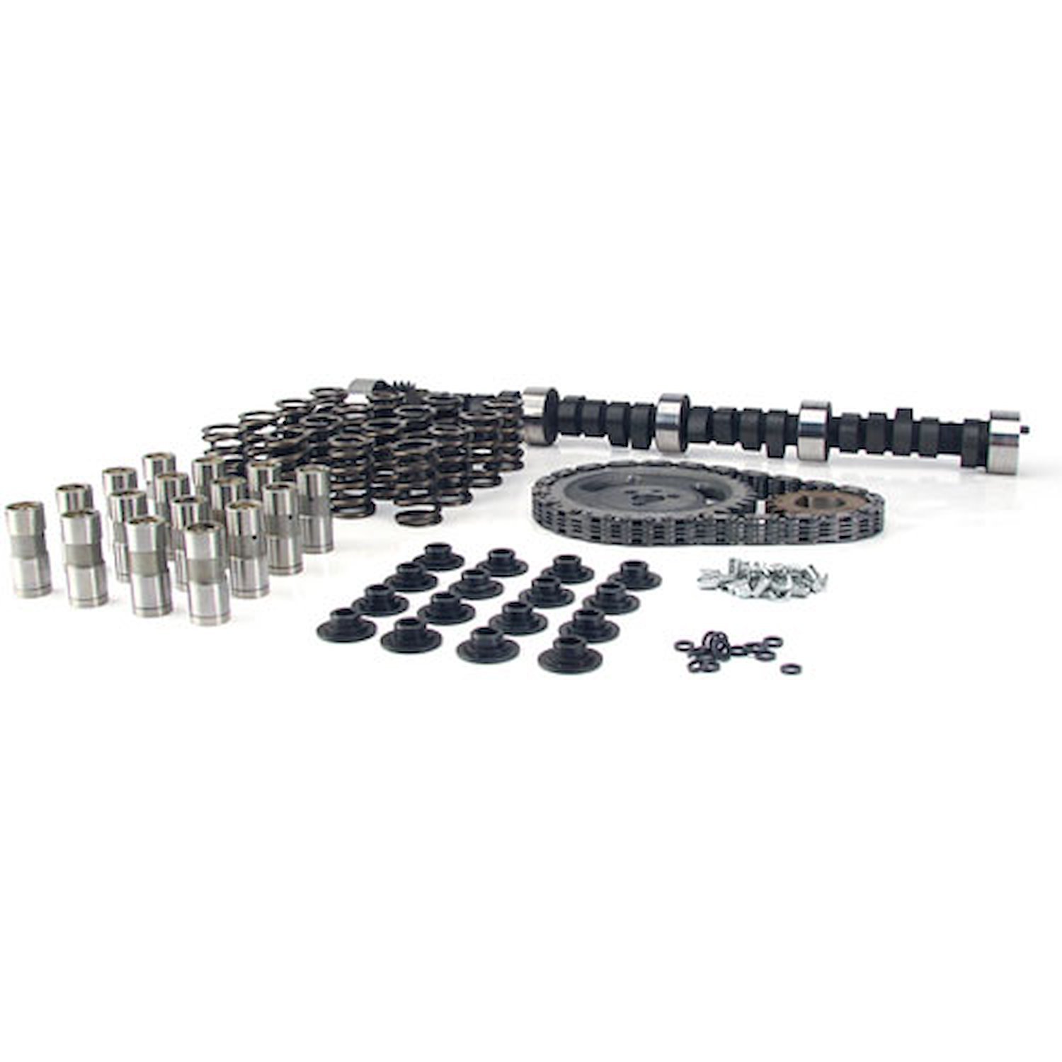 High Energy 268H Hydraulic Flat Tappet Camshaft Complete Kit Lift: .485" /.485" Duration: 268°/268° RPM Range: 1500-5500