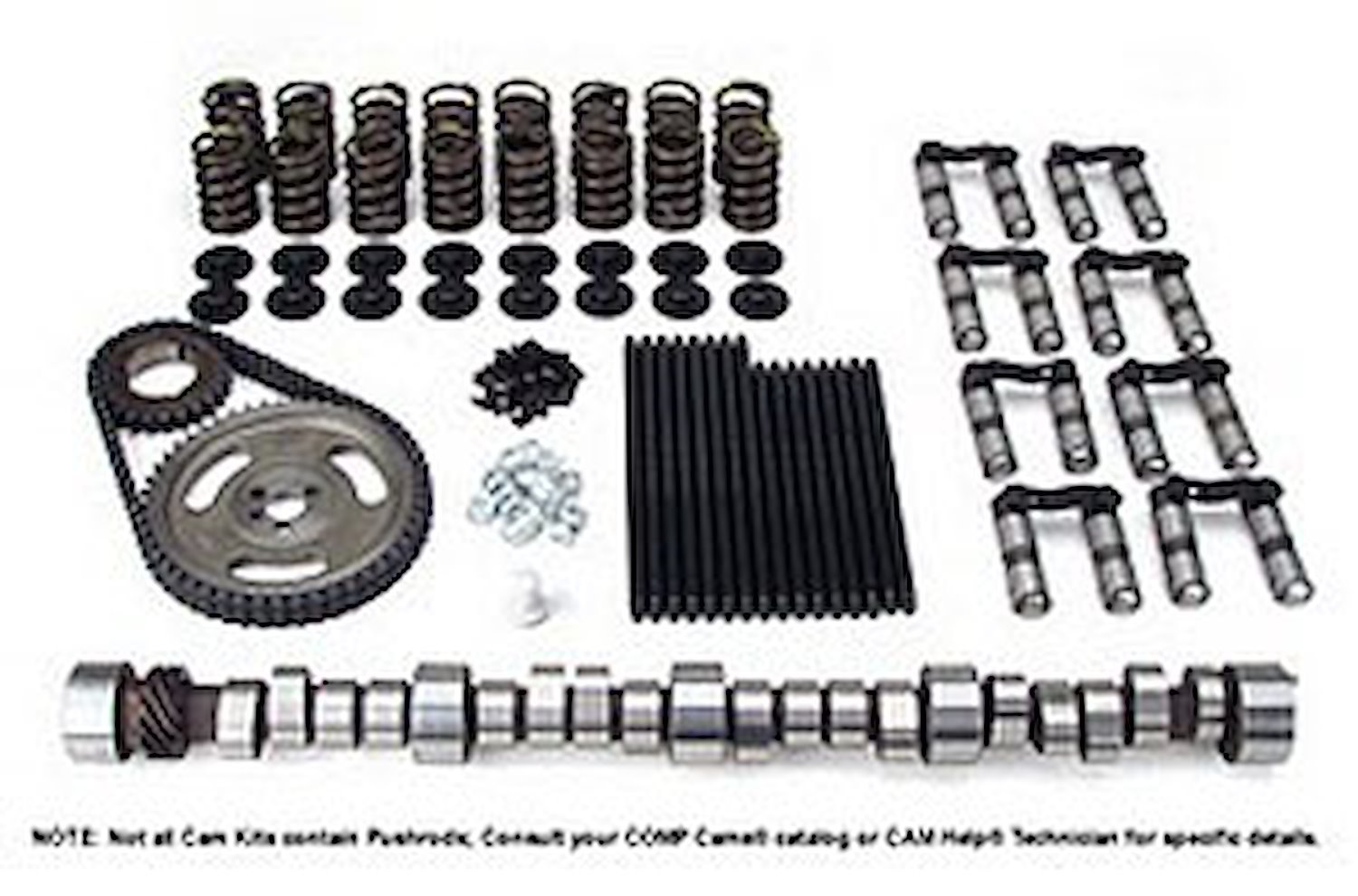 Xtreme Energy Mechanical Roller Camshaft Complete Kit Small Block Chevy 1955-98 Lift: .552"/.564"