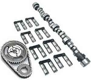 XFI Hydraulic Flat Tappet Camshaft Small Kit Small Block Chevy 262-400ci 1955-98 Lift: .584"/.579" With 1.6 Rockers