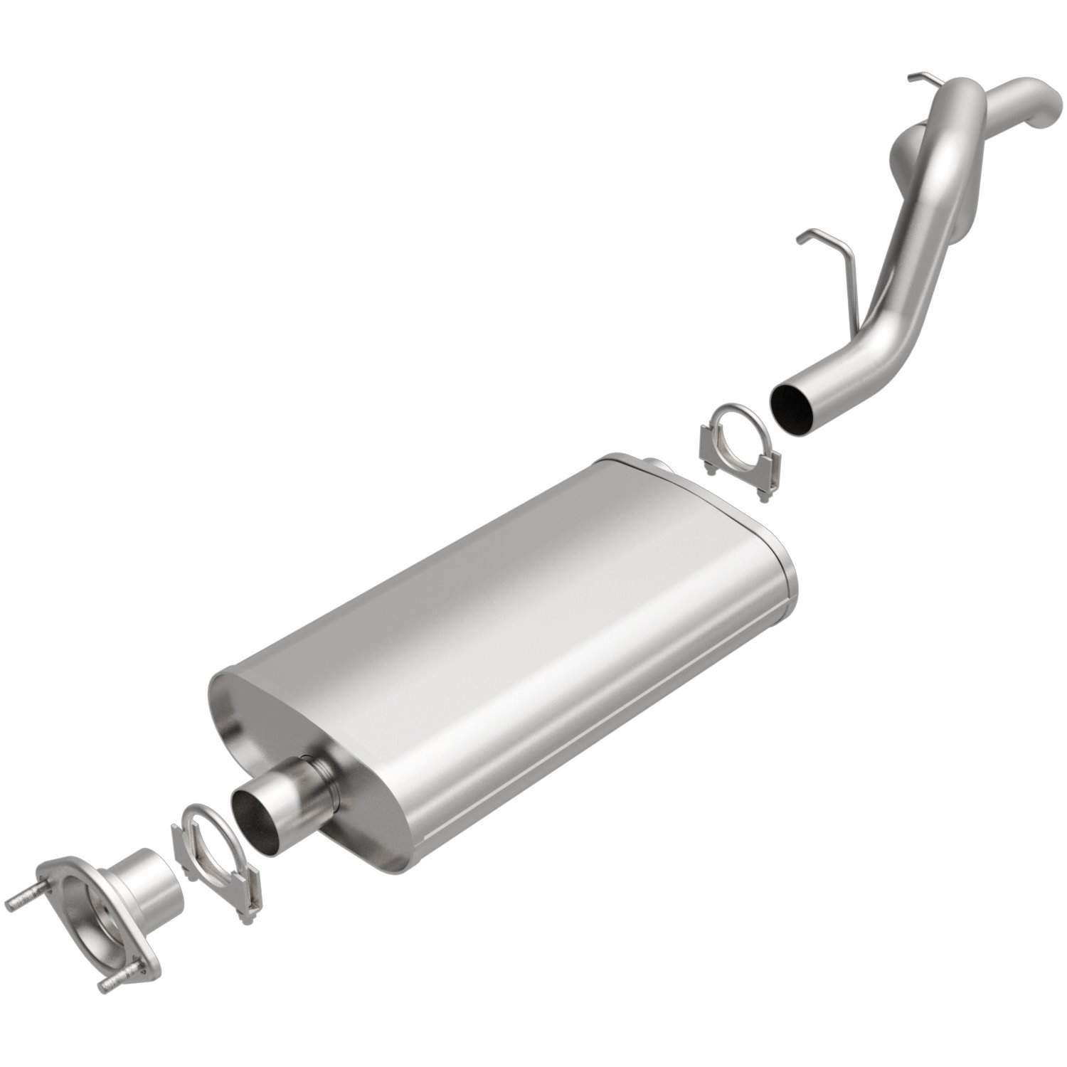 Direct-Fit Exhaust Kit, 1997-2006 Jeep Wrangler