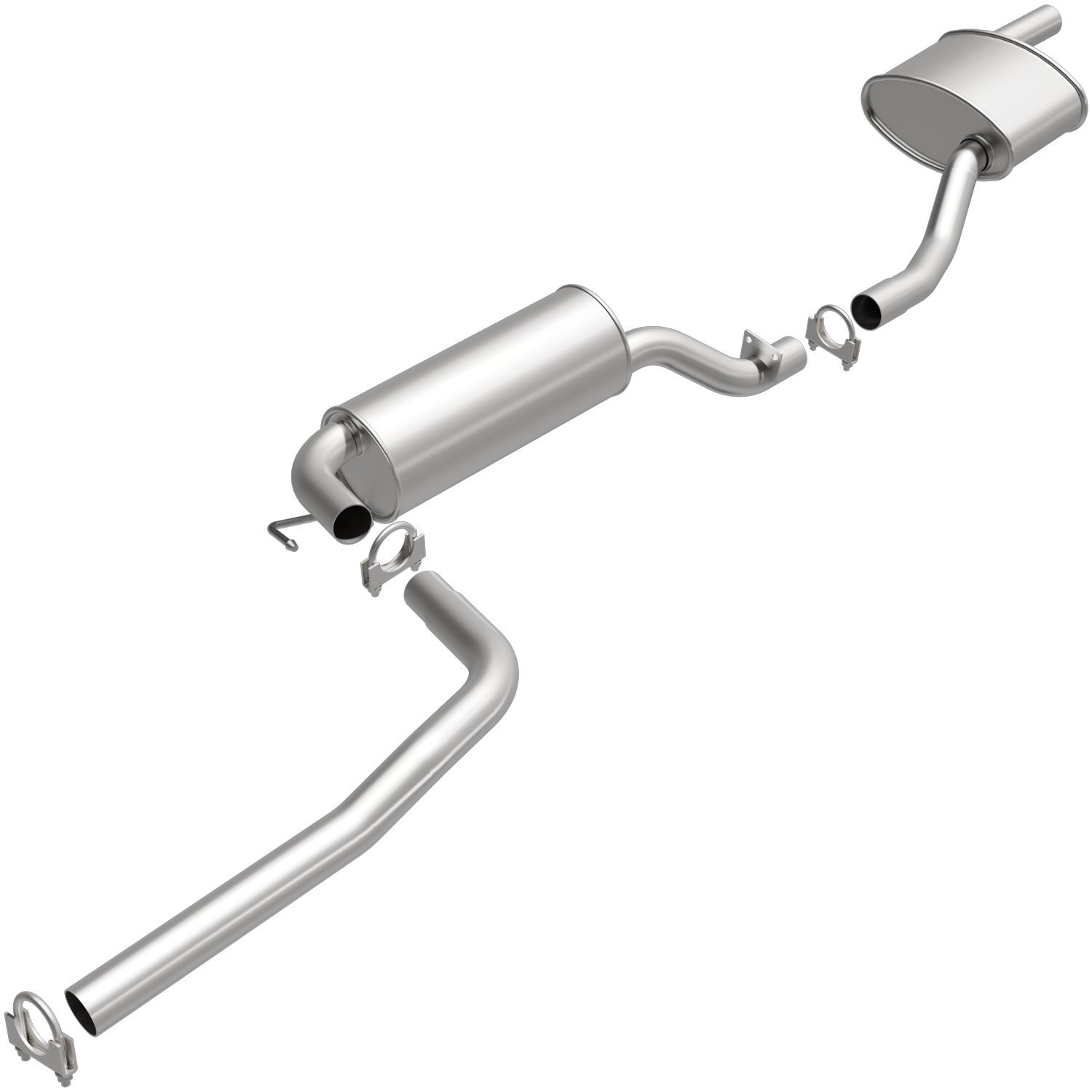 Direct-Fit Exhaust Kit, 2005-2007 Ford Focus 2.0L