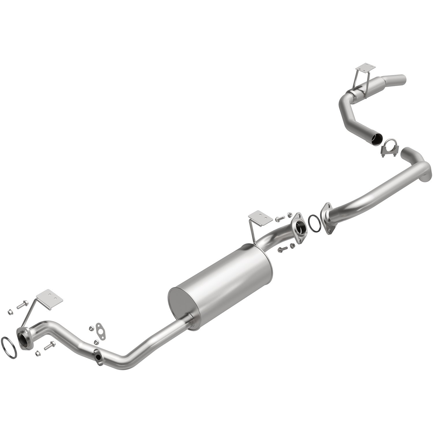 Direct-Fit Exhaust Kit, 1995-1997 LX450 Land Cruiser 4.5L