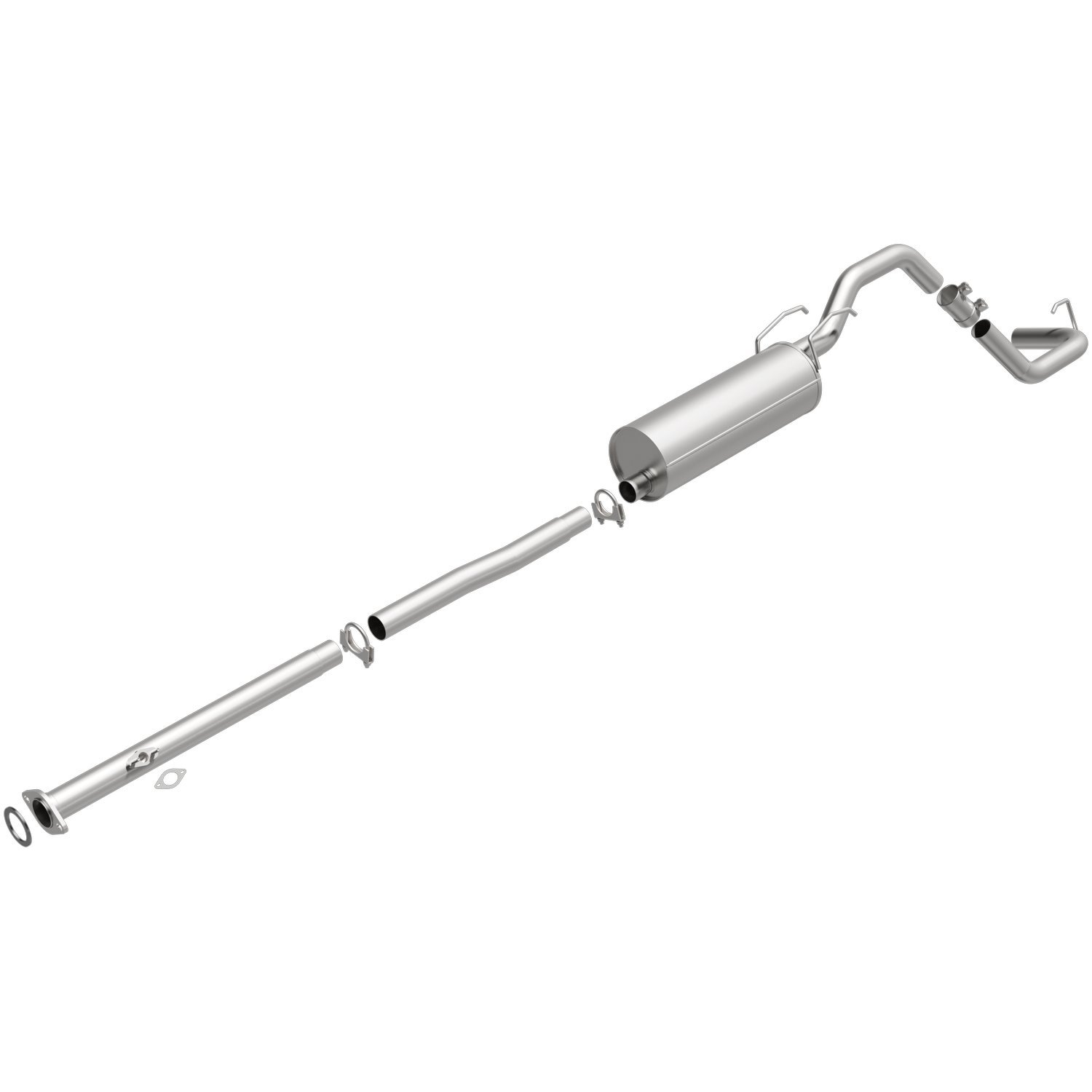Direct-Fit Exhaust Kit, 1995-2000 Toyota Tacoma 2.7L