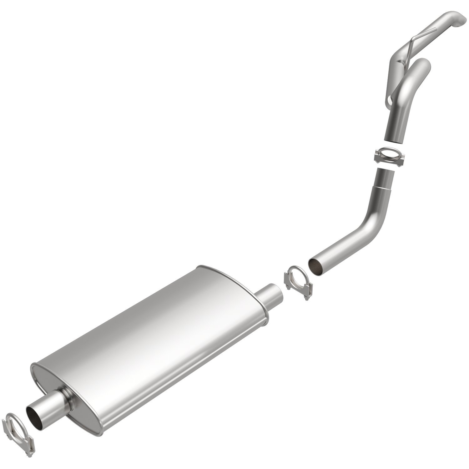 Direct-Fit Exhaust Kit, 1993-1995 Jeep Cherokee 4.0L
