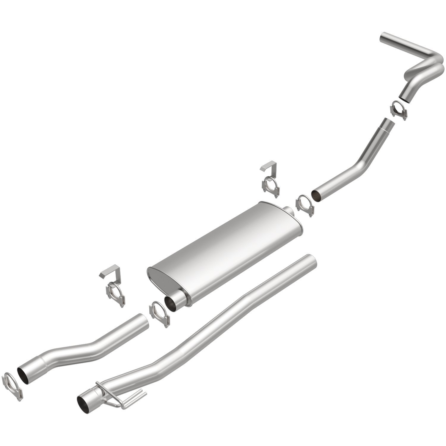 Direct-Fit Exhaust Kit, 1988-1993 Chevy C1500/K1500/C2500/K2500
