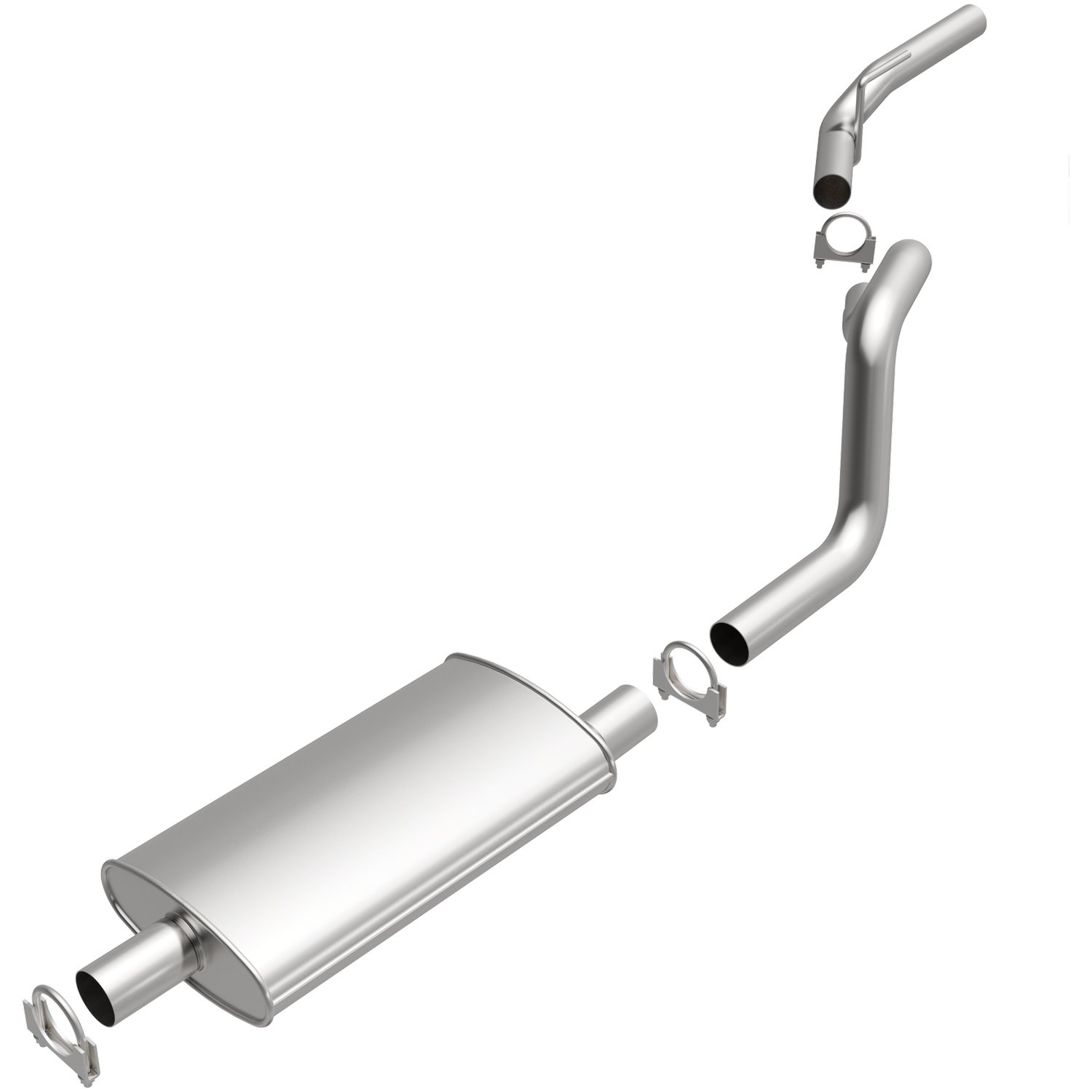 Direct-Fit Exhaust Kit, 1993-1995 Jeep Grand Cherokee Wagoneer 5.2L