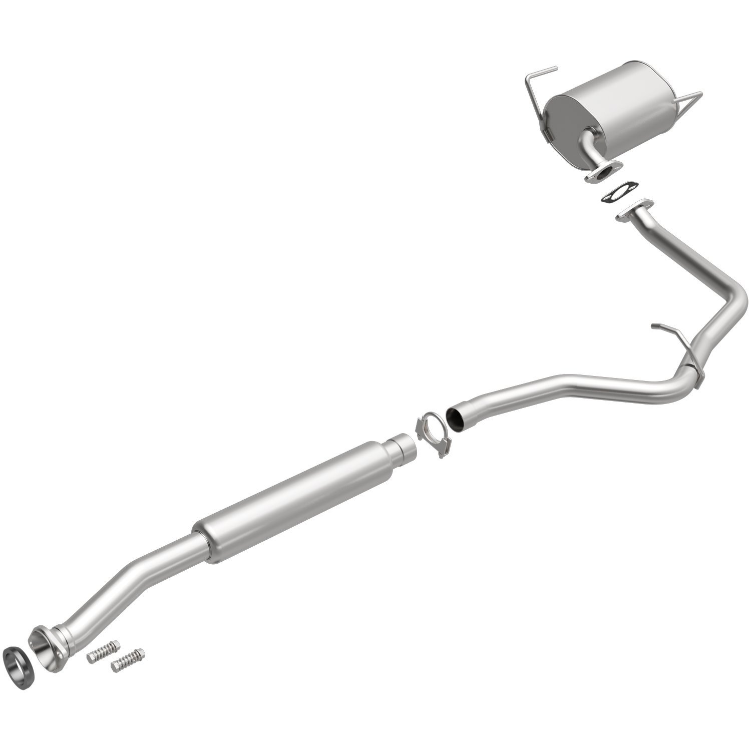 Direct-Fit Exhaust Kit, 2014-2016 Subaru Forester 2.5L