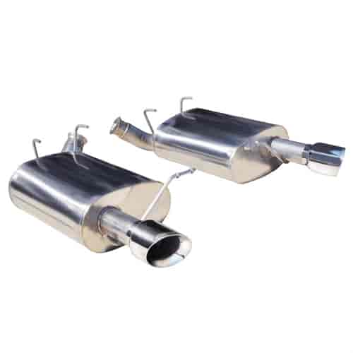 Sport Axle-Back Exhaust System 2011-2014 Ford Mustang 3.7L
