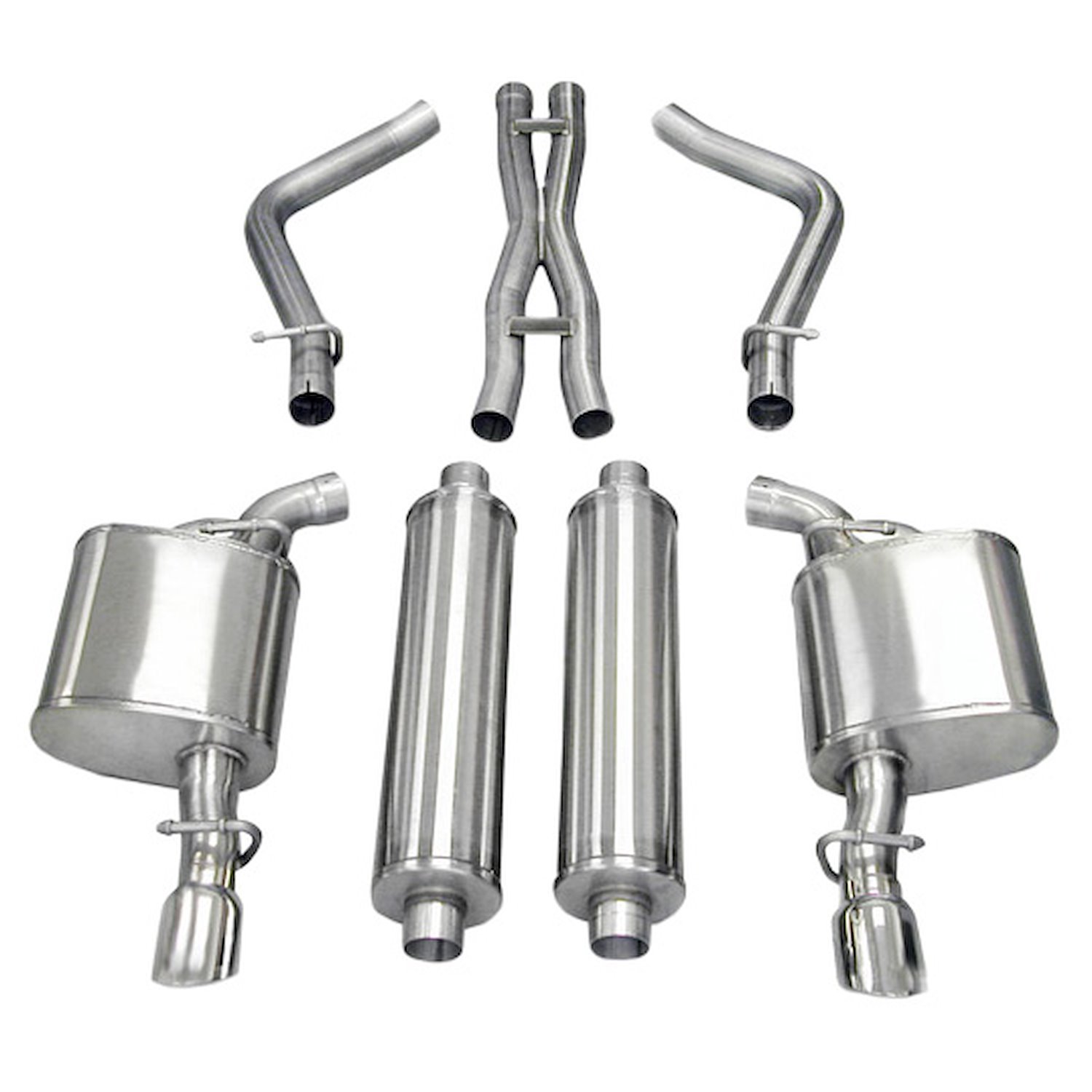 Xtreme Cat-Back Exhaust System 2005-2010 Dodge Charger RT, Magnum RT & Chrysler 300 5.7L