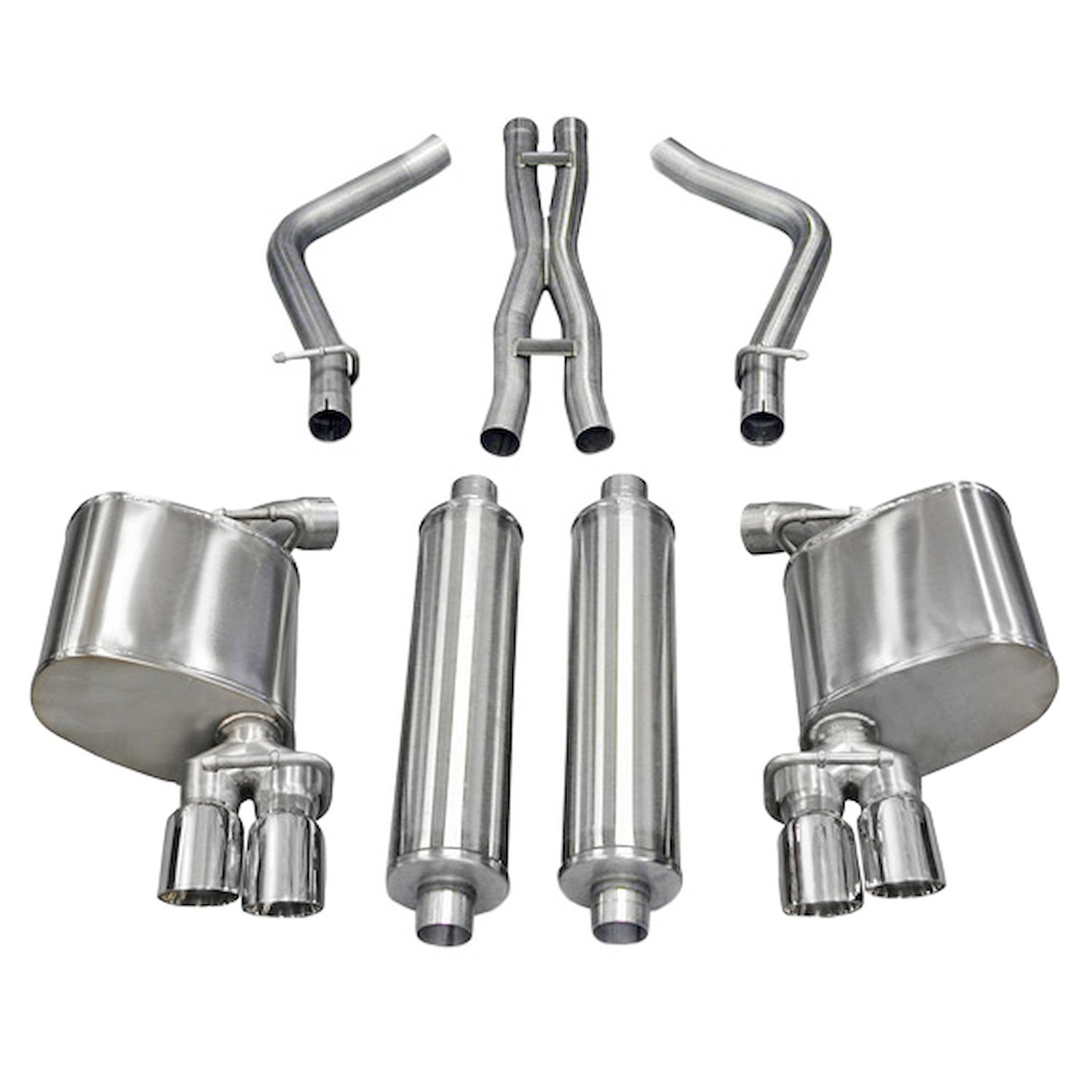 Xtreme Cat-Back Exhaust System 2011-2014 Dodge Charger RT 5.7L