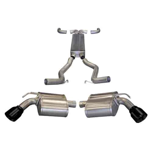 Sport Cat-Back Exhaust System 2011-2013 Chevy Camaro SS Convertible 6.2L