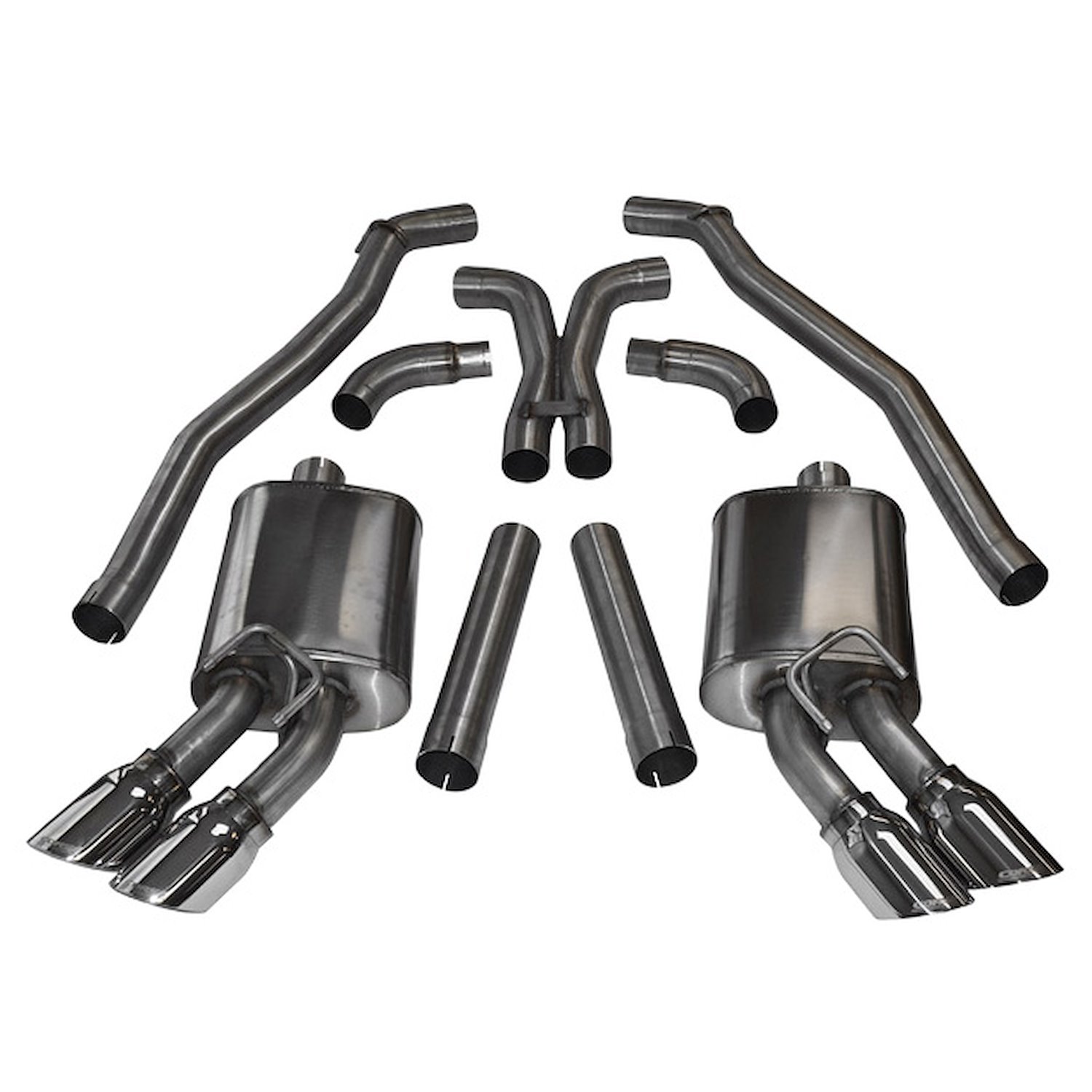 Sport Cat-Back Exhaust System 2012-2015 Chevy Camaro ZL1 Coupe 6.2L
