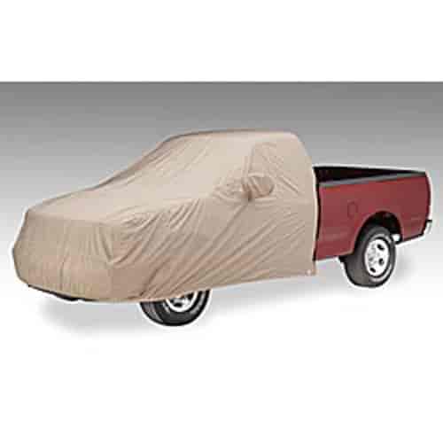Custom Fit Cab Cover Tan Flannel Cab Forward To Bumper Size T1