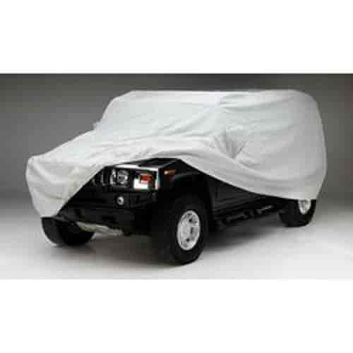 Custom Fit Car Cover Noah Gray 2 Mirror Pockets Size T3 211 in. Overall Length