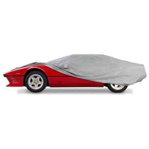 Custom Fit Car Cover UltraTect-Gray 2 Mirror Pockets Size T3 231 in. Overall Length