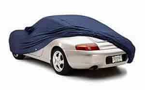 Form-Fit Indoor Custom Car Cover Green w/o Whale Tail Spoiler 2 Mirror Pockets Size G2