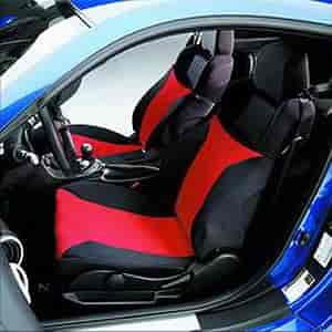 SeatGloves Bucket Seat Cover Red Do Not Use On Seats Equipped w/Seat Air Bags
