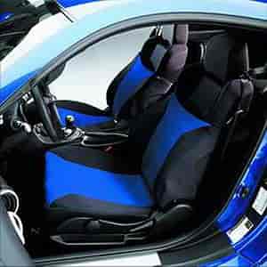 SeatGloves Bucket Seat Cover Blue Do Not Use On Seats Equipped w/Seat Air Bags
