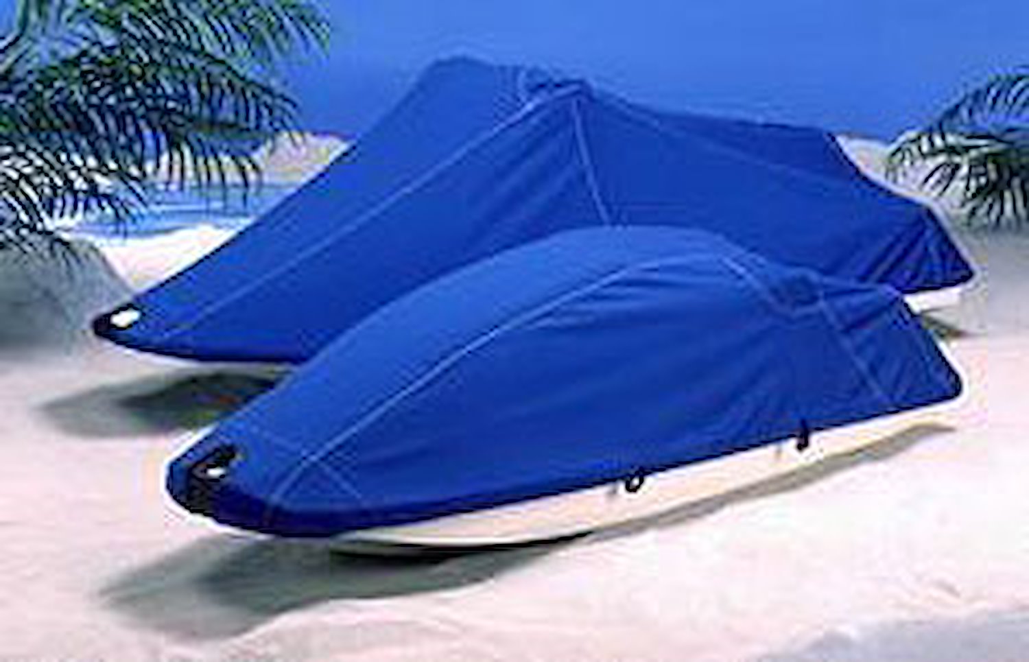 Sunbrella Custom Fit Personal Watercraft Cover Group Size W1 Pacific Blue