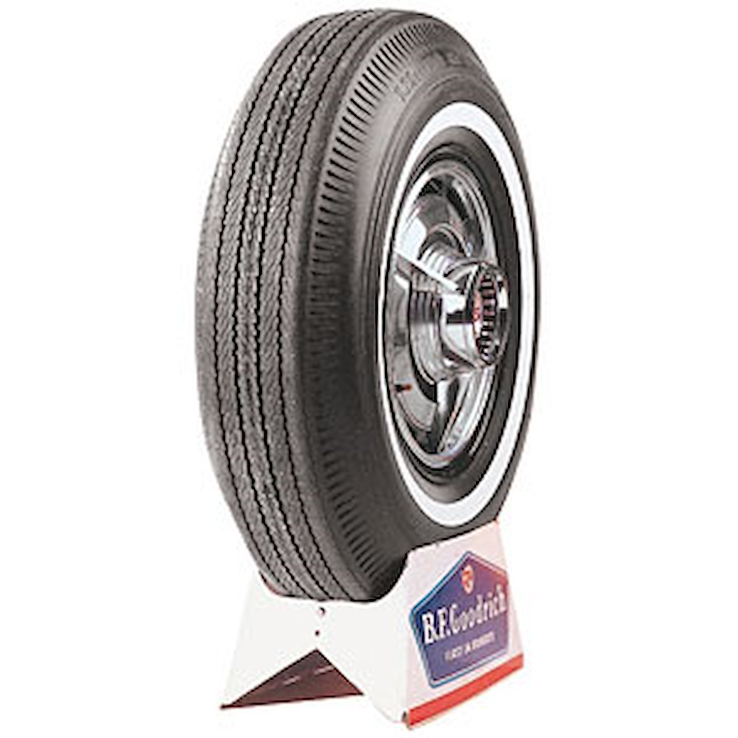 Coker BFGoodrich Silvertown Whitewall Bias Ply Tire 775-14 ( 4.50" x 27.02" - 14" )